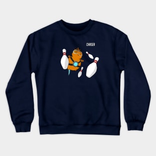 Chaser Bowling Ball - Katsuwatch Crewneck Sweatshirt